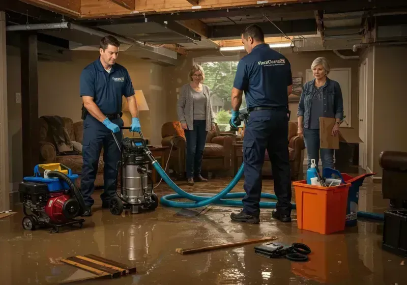 Basement Water Extraction and Removal Techniques process in Dunbar, PA